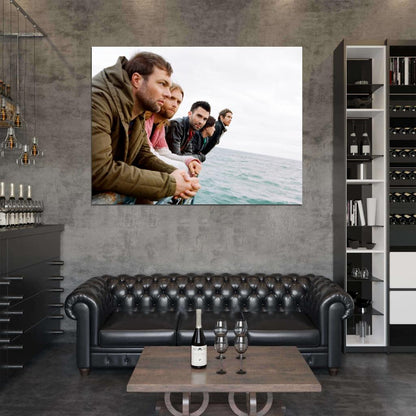 Maroon 5 Mickey James Adam Levine Matt Jesse Band Wall Art Print Poster