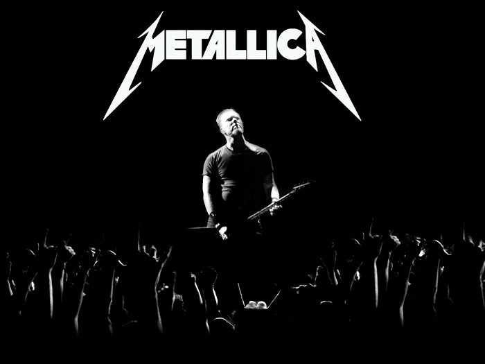 Metallica James Hetfield Fans Hands Heavy Metal Band Wall Art Print Poster