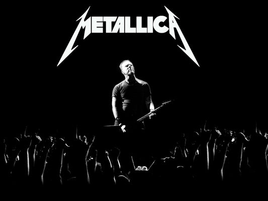 Metallica James Hetfield Fans Hands Heavy Metal Band Wall Art Print Poster