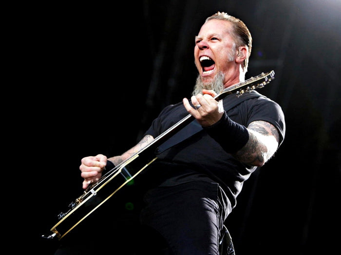 Metallica James Hetfield Stage Guitar Heavy Metal Band Wall Art Print Poster