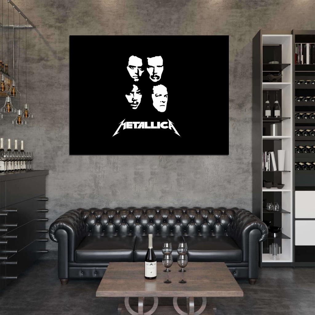 Metallica Great Art Hard Rock Music Heavy Metal Band Wall Art Print Poster