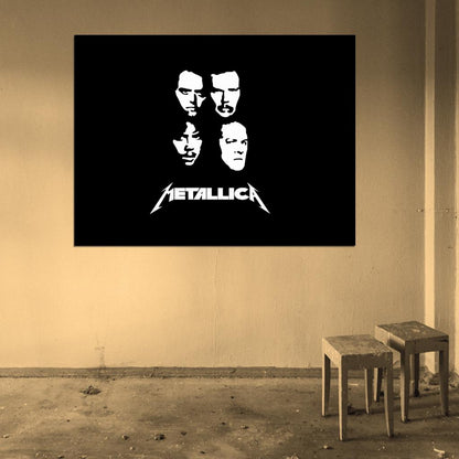 Metallica Great Art Hard Rock Music Heavy Metal Band Wall Art Print Poster