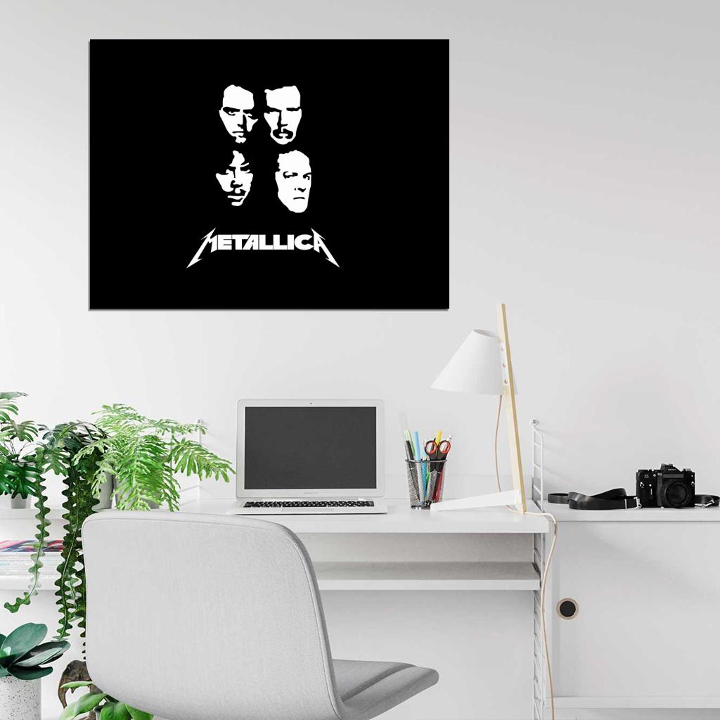 Metallica Great Art Hard Rock Music Heavy Metal Band Wall Art Print Poster