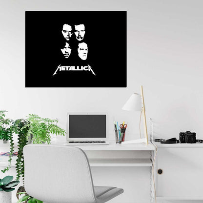 Metallica Great Art Hard Rock Music Heavy Metal Band Wall Art Print Poster