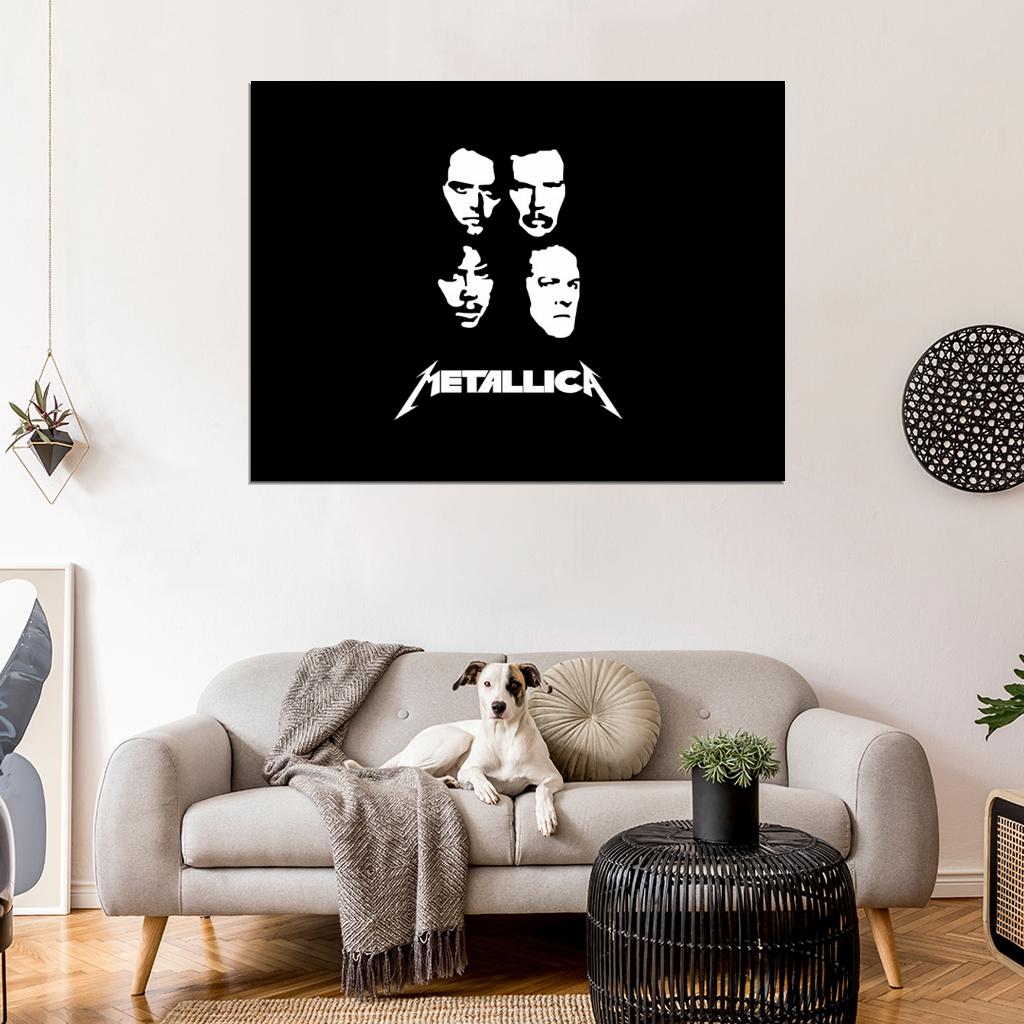 Metallica Great Art Hard Rock Music Heavy Metal Band Wall Art Print Poster