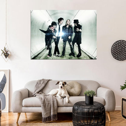 Motley Crue Nikki Sixx Tommy Lee Heavy Metal Band Wall Art Print Poster