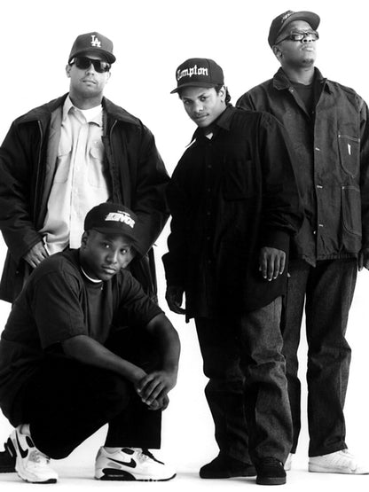 NWA Rare DJ Yella MC Ren Eazy-E Dr Dre Gangsta Rap Wall Art Print Poster