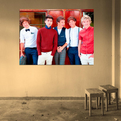 One Direction Harry Styles Zayn Malik Liam Payne Louis Wall Art Print Poster