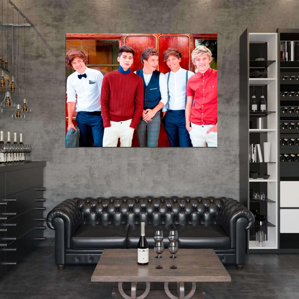 One Direction Harry Styles Zayn Malik Liam Payne Louis Wall Art Print Poster