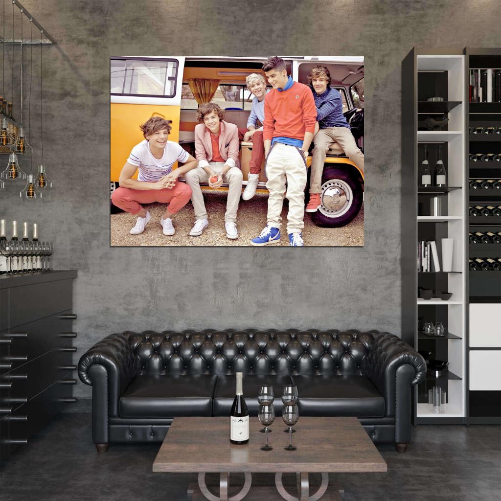 One Direction Louis Tomlinson Harry Styles Horan Malik Wall Art Print Poster