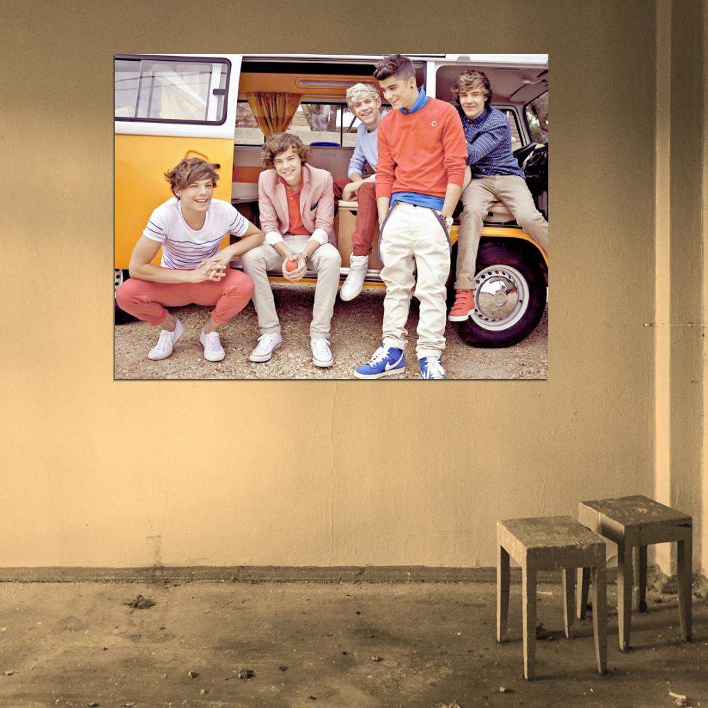 One Direction Louis Tomlinson Harry Styles Horan Malik Wall Art Print Poster