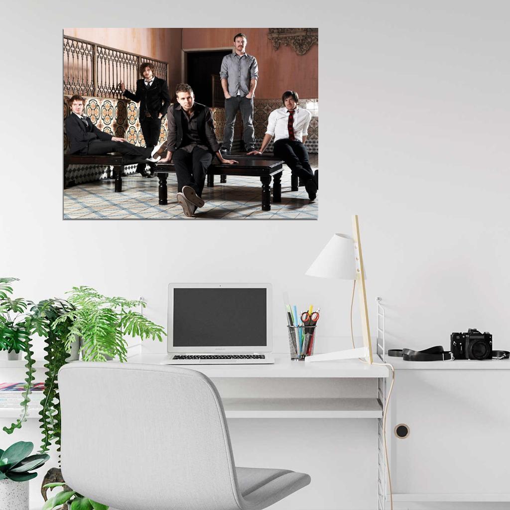 OneRepublic Drew Brent Ryan Eddie Zach Music Rock Band Wall Art Print Poster