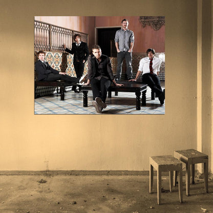OneRepublic Drew Brent Ryan Eddie Zach Music Rock Band Wall Art Print Poster