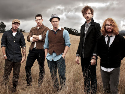 OneRepublic Fisher Filkins Tedder Kutzle Brown Band Wall Art Print Poster