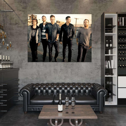 OneRepublic Pop Rock Band Music Awesome One Republic Wall Art Print Poster