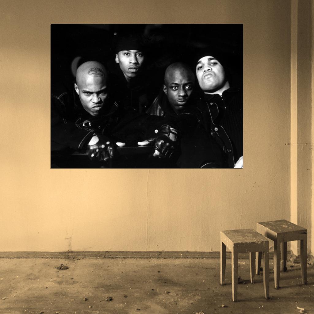 Onyx Sticky Fingaz Fredro Starr Sonny Seeza Big DS Rap Wall Art Print Poster