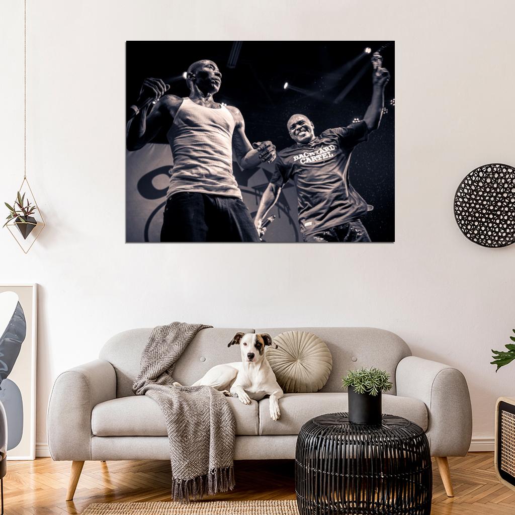 Onyx Amazing Fredro Starr Sticky Fingaz Hip-Hop Group Wall Art Print Poster
