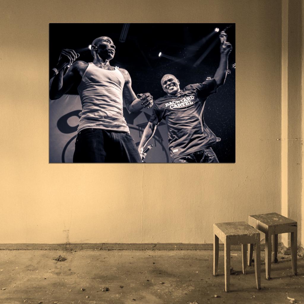Onyx Amazing Fredro Starr Sticky Fingaz Hip-Hop Group Wall Art Print Poster