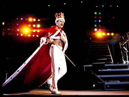 Queen Awesome Famous Freddie Mercury Outfit Rock Band Wall Art Print Poster