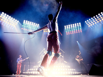 Queen Amazing Rare Freddie Mercury Stage Move Band Wall Art Print Poster