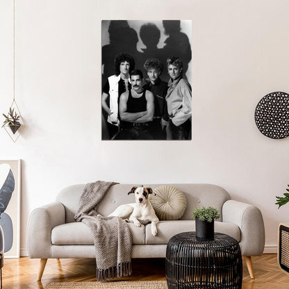 Queen Brian May John Deacon Roger Taylor Mercury Wall Art Print Poster