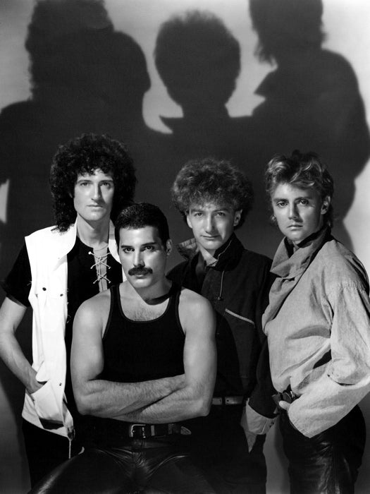 Queen Brian May John Deacon Roger Taylor Mercury Wall Art Print Poster