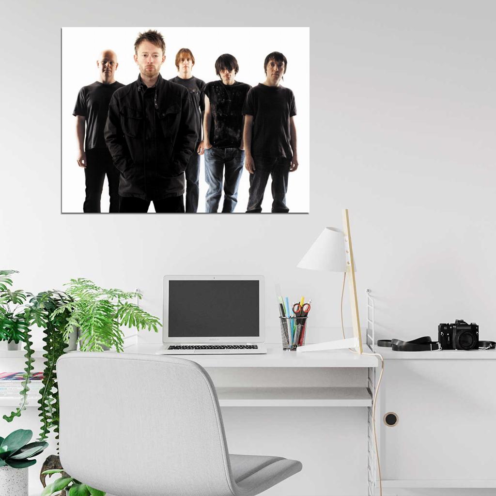 Radiohead Awesome Music Alternative Rock Band Wall Art Print Poster