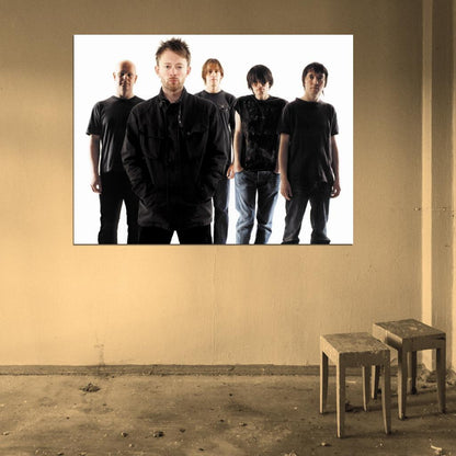 Radiohead Awesome Music Alternative Rock Band Wall Art Print Poster