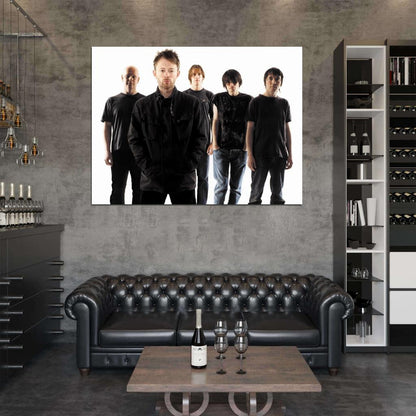 Radiohead Awesome Music Alternative Rock Band Wall Art Print Poster