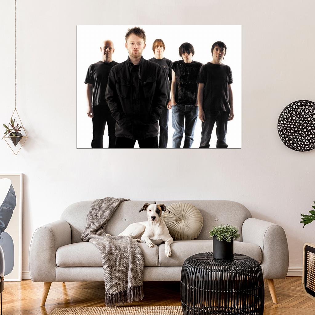 Radiohead Awesome Music Alternative Rock Band Wall Art Print Poster