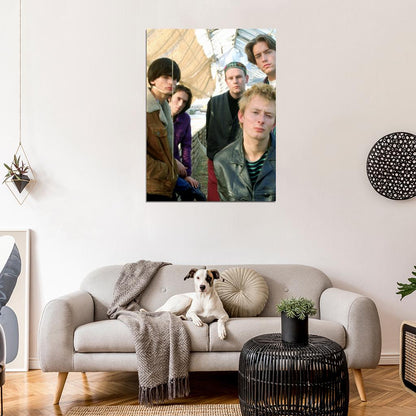 Radiohead Retro Young Music Alternative Rock Band Wall Art Print Poster