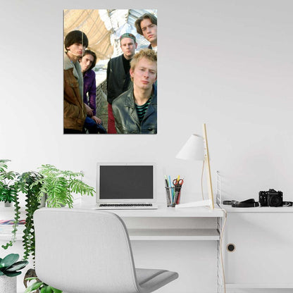 Radiohead Retro Young Music Alternative Rock Band Wall Art Print Poster