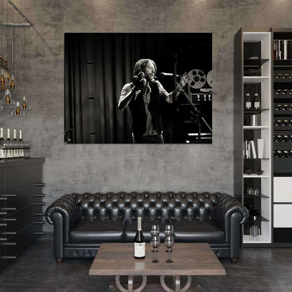 Radiohead Great BW Thom Yorke Alternative Rock Band Wall Art Print Poster