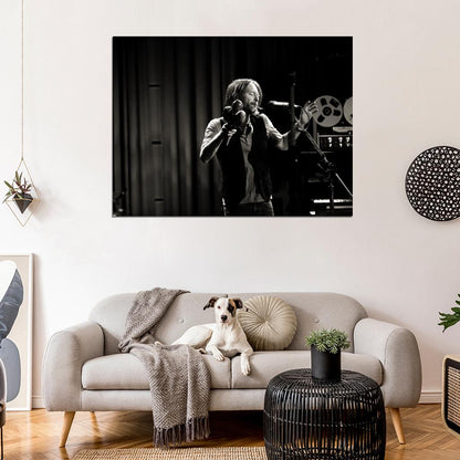 Radiohead Great BW Thom Yorke Alternative Rock Band Wall Art Print Poster