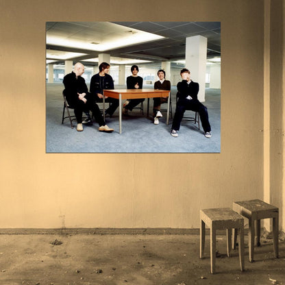 Radiohead Phil Ed Jonny Colin Thom Music Rock Band Wall Art Print Poster