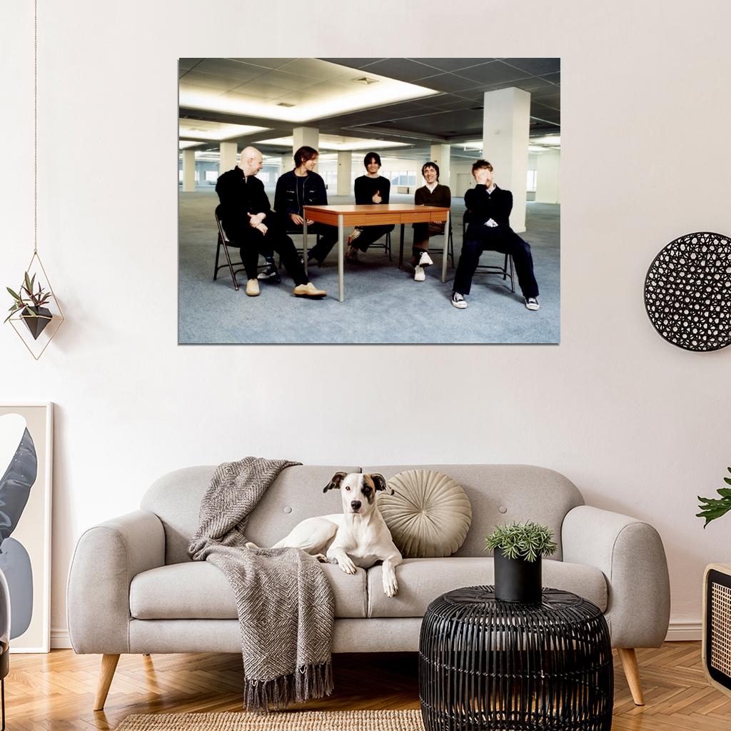 Radiohead Phil Ed Jonny Colin Thom Music Rock Band Wall Art Print Poster