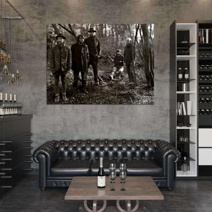 Radiohead Old Photograph Music Alternative Rock Band Wall Art Print Poster