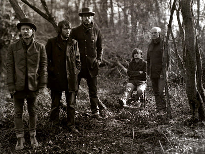 Radiohead Old Photograph Music Alternative Rock Band Wall Art Print Poster