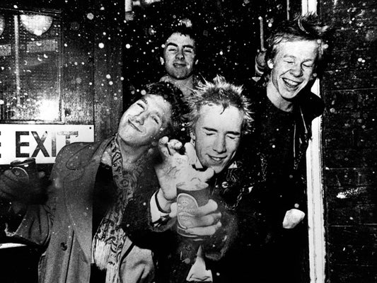 Sex Pistols Jones Matlock Lydon Cook Punk Rock Band Wall Art Print Poster