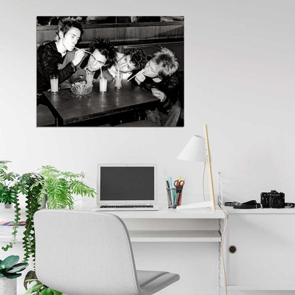 Sex Pistols John Lydon Sid Vicious Steve Jones Cook Wall Art Print Poster