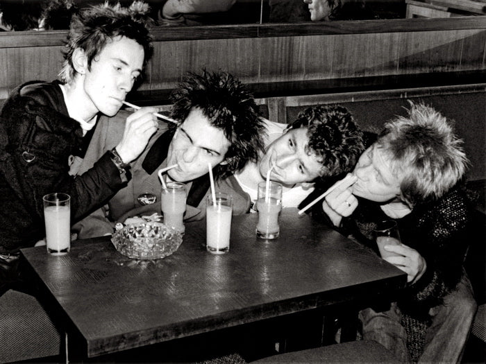 Sex Pistols John Lydon Sid Vicious Steve Jones Cook Wall Art Print Poster