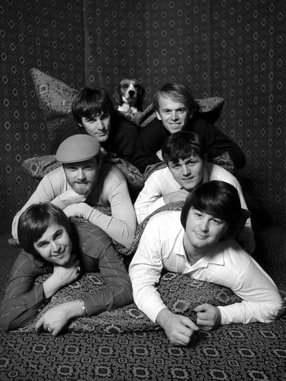 The Beach Boys Jardine Love Johnston Carl Wilson Band Wall Art Print Poster