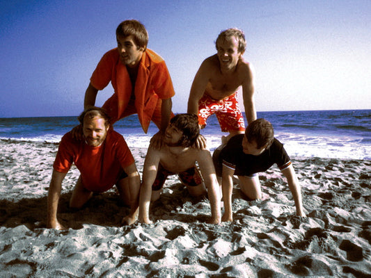 The Beach Boys Sea Retro Sand Rock Band Wall Art Print Poster