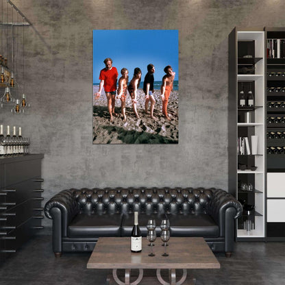 The Beach Boys Sea Sand Mike Love Al Jardine Rock Band Wall Art Print Poster