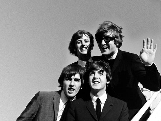The Beatles BW Amazing Fun USA Retro Rock Band Wall Art Print Poster