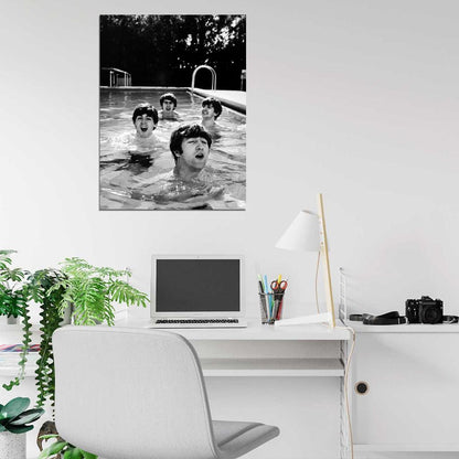 The Beatles McCartney Harrison Lennon Starr Music Band Wall Art Print Poster
