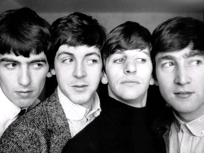 The Beatles Amazing BW Famous Rock Band Rare Music Wall Art Print Poster