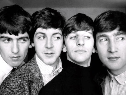 The Beatles Amazing BW Famous Rock Band Rare Music Wall Art Print Poster