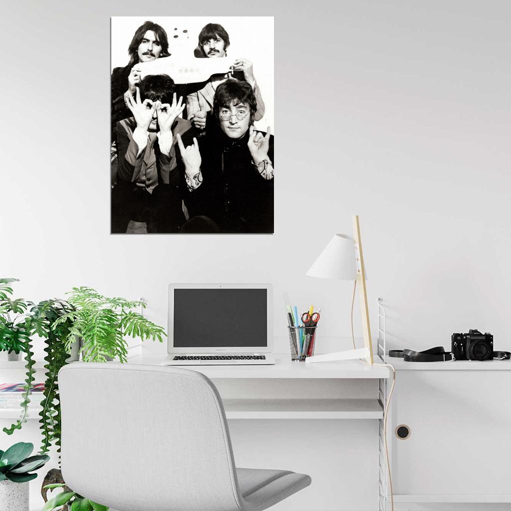 The Beatles Awesome Submarine Rock Band Music Wall Art Print Poster