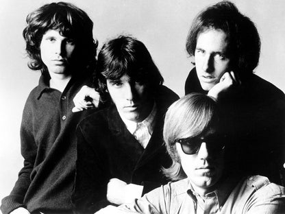 The Doors Great Retro Jim Morrison John Densmore Band Wall Art Print Poster